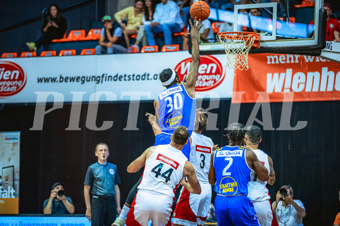 Basketball Basketball Superliga 2021/22, Finale Spiel 3 BC Vienna vs. Gmunden Swans