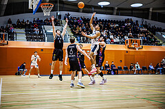 Basketball, Basketball Zweite Liga 2024/25, Grunddurchgang 3.Runde, Vienna Timberwolves, Vienna United, Armin Karian (7)