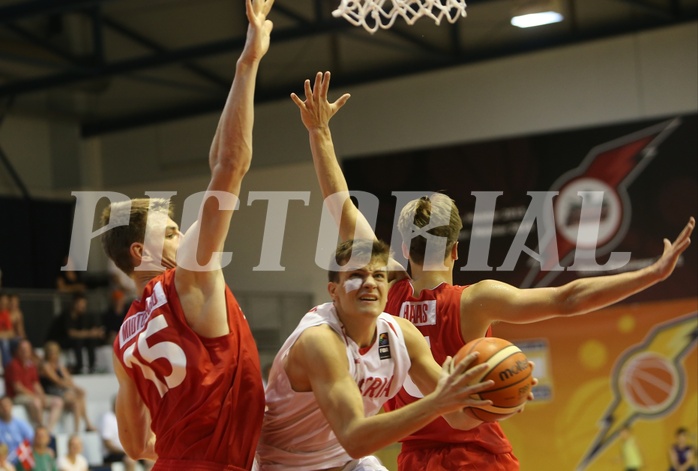Basketball FIBA U18 European Championship Men 2015 DIV B Team Austria vs. Team Denmark


