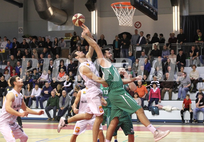 Basketball 2.Bundesliga 2018/19 Grunddurchgang 12.Runde  Jennersdorf Blackbirds vs KOS Celovec