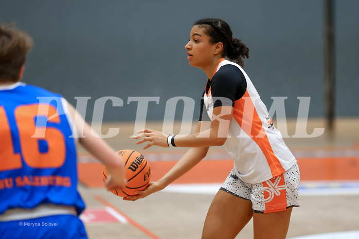 15.12.2024 Österreichischer Basketballverband 2024/25, SLWU19 Basket Duchess vs. BBU Salzburg