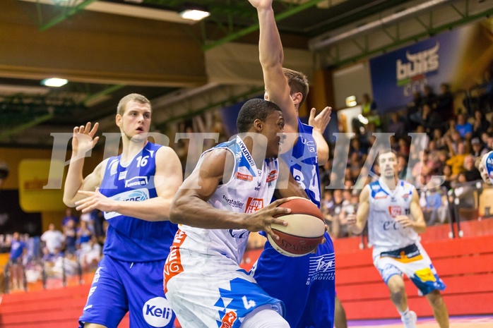Basketball, ABL 2017/18, Grunddurchgang 7.Runde, Kapfenberg Bulls, Oberwart Gunners, Kareem Jamar (4)