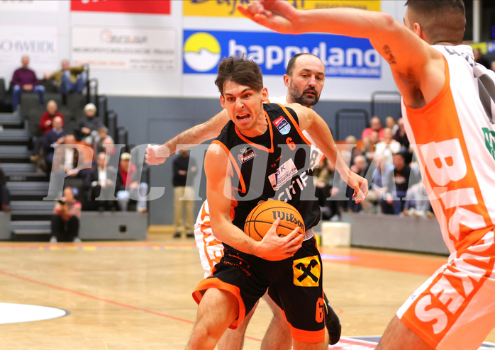 Basketball Superliga 2023/24, Grunddurchgang 13.Runde Klosterneuburg Dukes vs. Oberwart Gunners


