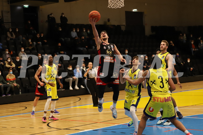 Basketball Superliga 2021/22, Grunddurchgang 8.Runde UBSC Graz vs. BC Vienna Basketball Superliga 2021/22, Grunddurchgang 8.Runde UBSC Graz vs. BC Vienna