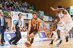 Basketball, ABL 2016/17, Grunddurchgang 22.Runde, Oberwart Gunners, Klosterneuburg Dukes, Nemanja Zdravkovic (15), Jamari Traylor (9)