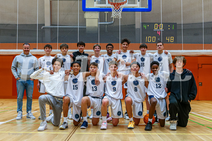 24.11.2024 Österreichischer Basketballverband 2024/25, SLMU16, Vienna Timberwolves vs. ATSE Graz