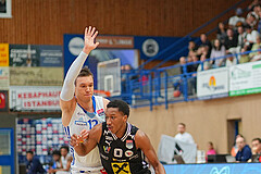 Basketball Superliga 2024/25, 10.Plazierungsrunde Oberwart Gunners vs. Flyers Wels


