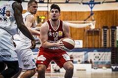 Basketball, ABL 2018/19, Playoff VF Spiel 2, Oberwart Gunners, BC Vienna, Luca Gvozden (10)