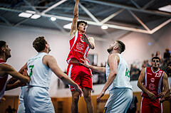 Basketball, Basketball Zweite Liga 2024/25, Grunddurchgang 1.Runde, Deutsch Wagram Alligators, Upper Austrian Ballers, Luis Streitberger (6)