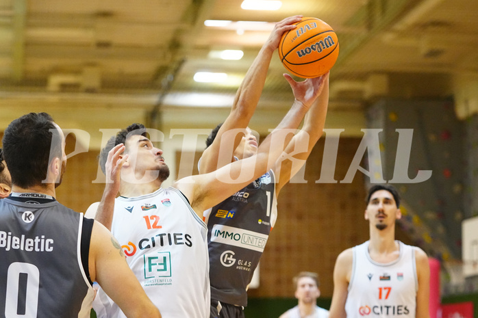 Win2day Basketball Superliga 2024/25, Grunddurchgang, 22. Runde, Fürstenfeld vs. Klosterneuburg