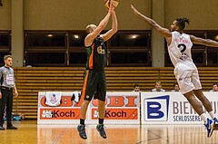 Basketball, 2.Bundesliga, Grunddurchgang 19.Runde, Mattersburg Rocks, Basket Flames, Tobias Stadelmann (11)