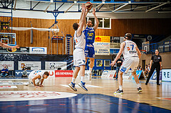 Basketball, bet-at-home Basketball Superliga 2020/21, Platzierungsrunde, 1. Runde, Oberwart Gunners, Gmunden Swans, Enis Murati (4)