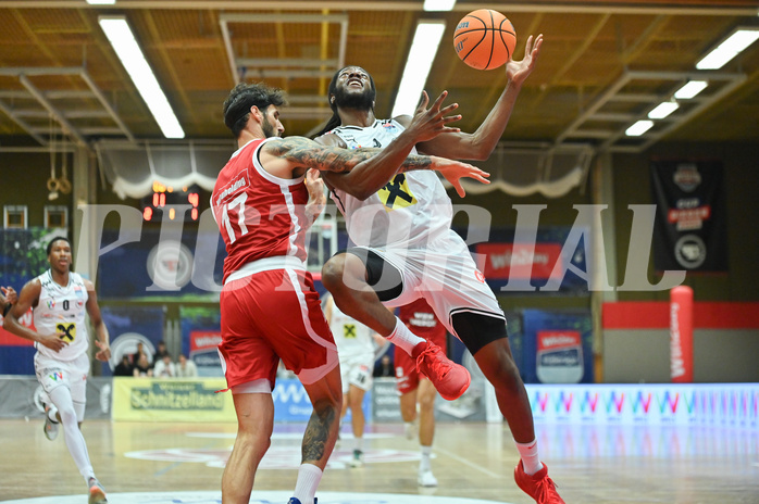 Basketball, Superliga 2024/25, Grunddurchgang 5.Runde, Flyers Wels vs. BC Vienna,