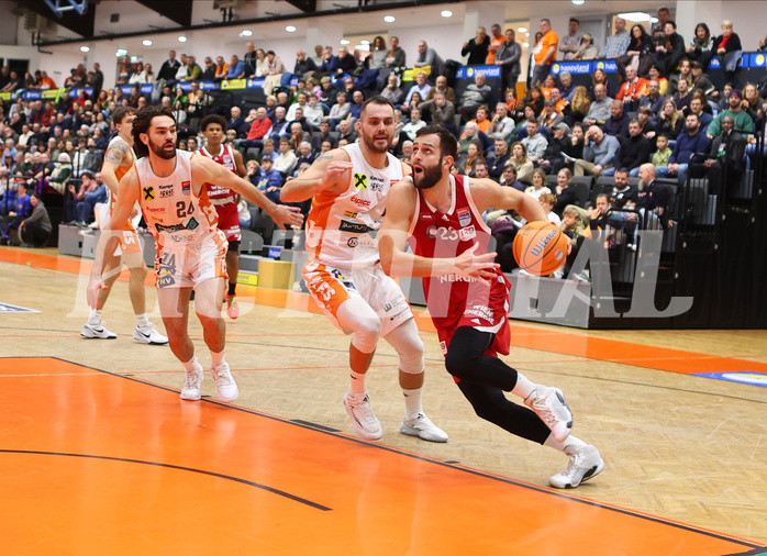 Basketball Superliga 2024/25, Grunddurchgang 15.Runde Klosterneuburg Dukes vs. BC Vienna



