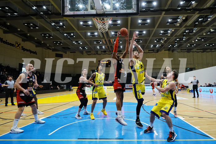 Basketball Superliga 2021/22, 4. Platzierungsrunde,UBSC Graz vs. BC Vienna