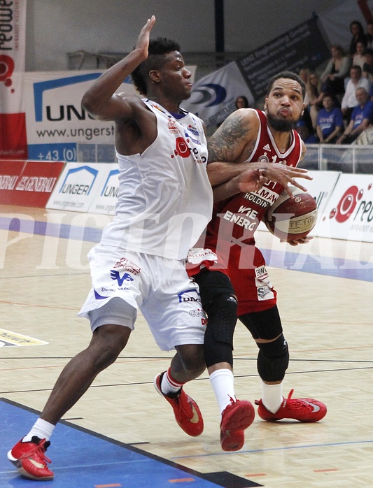 Basketball ABL 2015/16 Playoff Halbfinale Spiel 1  Oberwart Gunners vs BC Vienna
