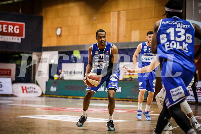 Basketball, bet-at-home Basketball Superliga 2020/21, Platzierungsrunde 9.Runde, Kapfenberg Bulls, Oberwart Gunners, Nigel Pruitt (11)
