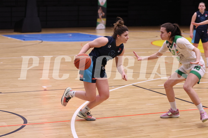 25.02.2023, Graz, Raiffeisen Sportpark, Basketball Damen Superliga 2022/23, Grunddurchgang 14.Runde, UBI Holding Graz - Vienna Timberwolves,  