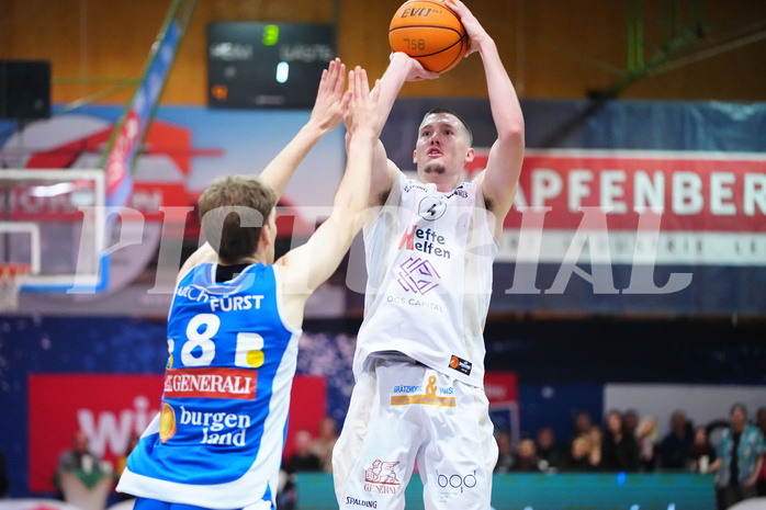 Win2day Basketball Superliga 2023/24, Grunddurchgang, 13. Runde, Kapfenberg vs. Oberwart


