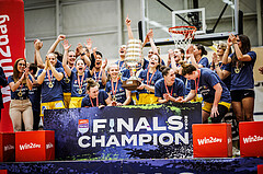 Basketball, Win2Day Basketball Damen Superliga 2023/24, Playoff, Finale Spiel 3, SKN St. Pölten, UBI Graz, 