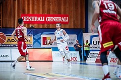 Basketball, ABL 2018/19, Grunddurchgang 1.Runde, Oberwart Gunners, BC Vienna, Hayden Lescault (11)