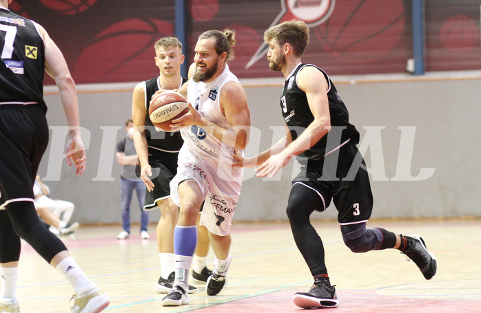 Basketball 2.Bundesliga 2020/21  Halbfinale Spiel 1  Jennersdorf Blackbirds vs RAIDERS Tirol