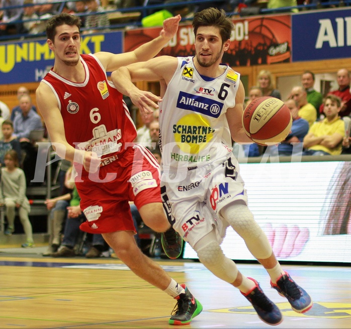 Basketball ABL 2015/16 Grundurchgang 17.Runde Gmunden Swans vs. BC Vienna


