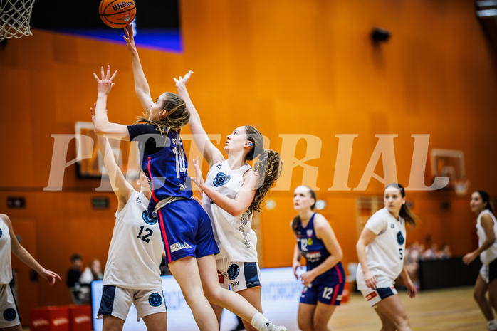 Basketball, SLWU19 Basketball Damen Superliga 2024/25, Vienna Timberwolves, DBB LZ OÖ, 