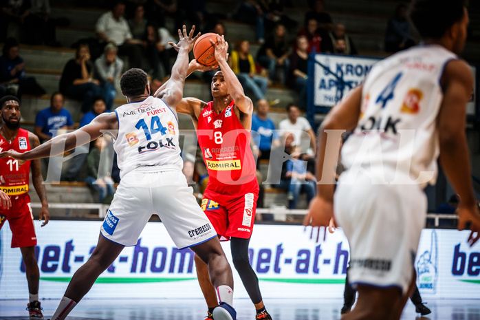Basketball, Basketball Austria Cup 2021/22, Achtelfinale, Oberwart Gunners, Traiskirchen Lions, 