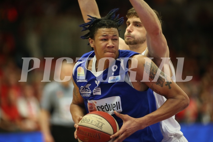 Basketball ABL 2015/16 Playoff Finale Spiel 3 WBC Wels vs. Oberwart Gunners


