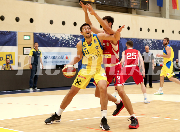 Basketball Superliga 20120/21, Grunddurchgang 3.Runde SKN St.Pölten vs. Traiskirchen Lions



