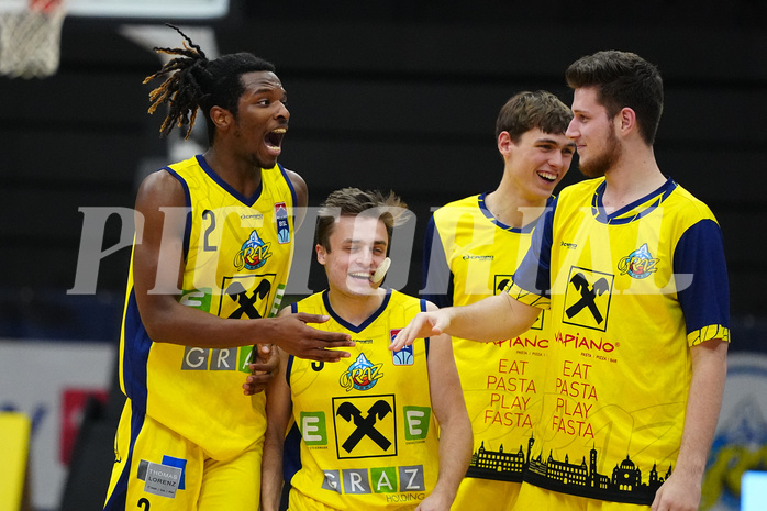 Basketball Superliga 2021/22, 10. Platzierungsrunde, UBSC Graz vs. Kapfenberg


