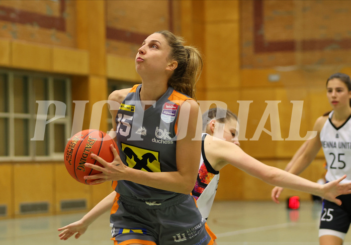 Basketball Damen Superliga 2022/23, Grunddurchgang 8.Runde Vienna United vs. BK Duchess


