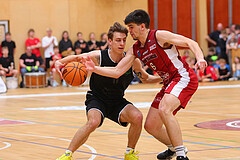 Basketball Zweite Liga 2023/24, Playoff, Finale Spiel 3 Mistelbach Mustangs vs. Union Deutsch Wagram