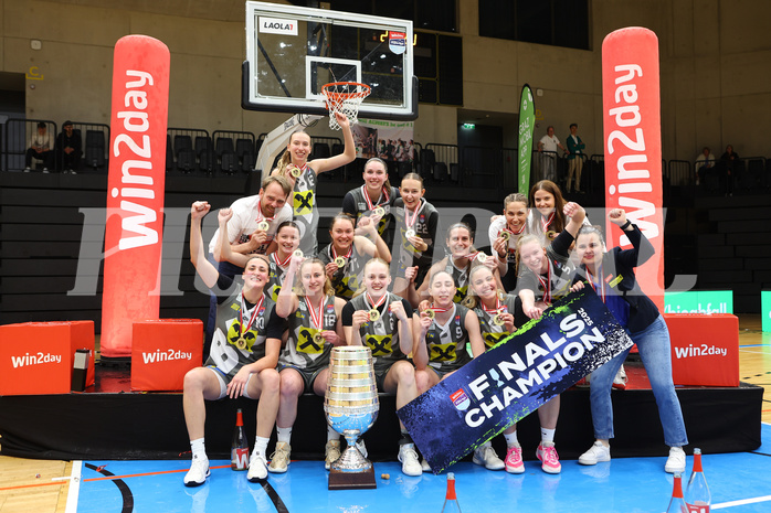 Basketball Damen Superliga 2024/25, Finale Spiel 3 UBI Graz vs. Duchess Klosterneuburg