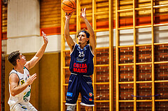 Basketball, win2day Basketball Superliga 2024/25, Grunddurchgang Runde 2, BBC Nord Dragonz, Klosterneuburg Dukes, Lukas Hahn (25)