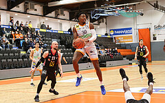 Basketball Superliga 2021/22, Grunddurchgang 17.Runde Klosterneuburg Dukes vs. Flyers Wels