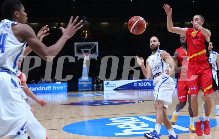 Basketball Eurobasket 2015  Team Greece vs. Team Belgium


