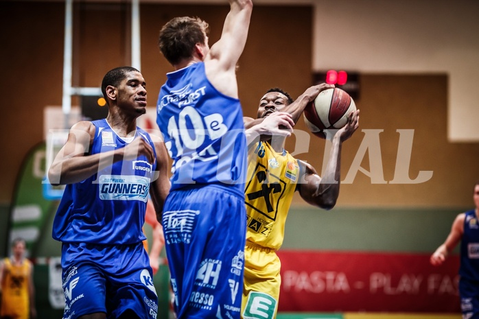 Basketball, ABL 2017/18, Grunddurchgang 29.Runde, UBSC Graz, Oberwart Gunners, Famous Ikenhi (18)