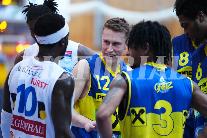 Win2day Basketball Superliga 2023/24, Grunddurchgang, 14. Runde, Oberwart vs. Graz


