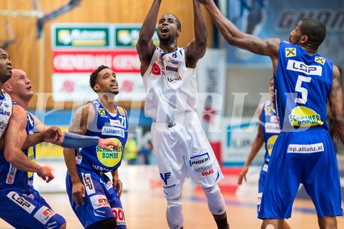 Basketball ABL 2015/16 Grunddurchgang 22.Runde Oberwart Gunners vs. Gmunden Swans