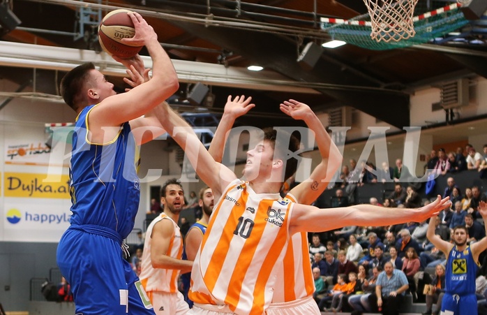 Basketball ABL 2017/18, Grunddurchgang 14.Runde BK Dukes Klosterneuburg vs. UBSC Graz


