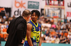 Basketball Superliga 2023/24, Playoff, Semifinale Spiel 1 Klosterneuburg Dukes vs. UBSC Graz


