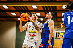 Basketball, Basketball Zweite Liga 2024/25, Grunddurchgang 2.Runde, Mattersburg Rocks, Kufstein Towers, Petar Zivkovic (8)