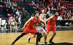 Basketball ABL 2016/17, Playoff VF Spiel 1 BC Vienna vs. WBC Wels


