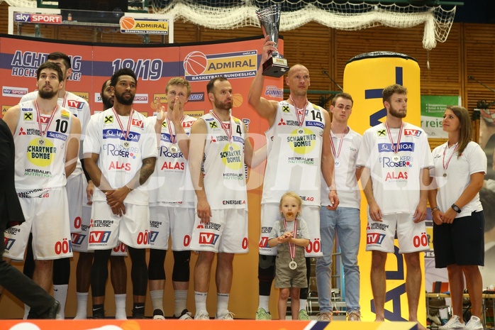 Basketball ABL 2018/19, Playoff HF Spiel 3 Gmunden Swans vs. Kapfenberg Bulls


