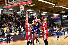 Basketball Superliga 2019/20,  1.Plazierungsrunde Flyers Wels vs. Gmunden Swans