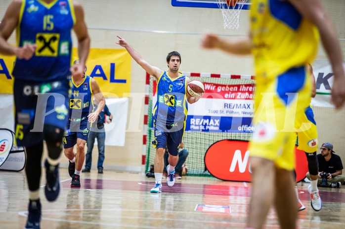 Basketball, Admiral Basketball Superliga 2019/20, Grunddurchgang 1.Runde, SKN St. Pölten Basketball, UBSC Raiffeisen Graz, Dane Kuiper