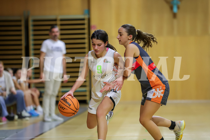 20.10.2024 Österreichischer Basketballverband 2024/25, SLWU16, Basket Flames UNION vs. Basket Duchess

