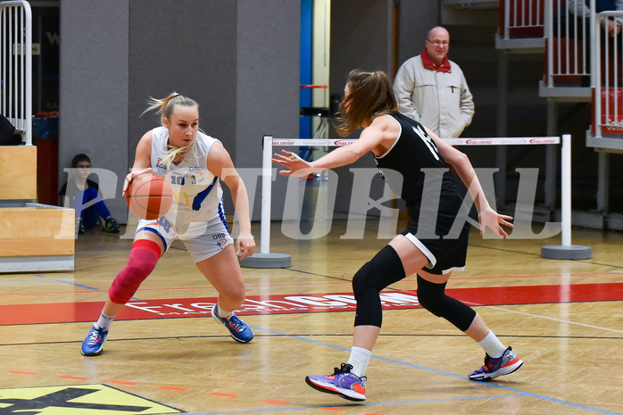 Win2Day Basketball, Damen Superliga 2022/23, Grunddurchgang 12. Runde, DBB LZ OÖ vs Basket Flames,